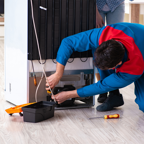 how much do you charge for refrigerator repair services in Lacassine